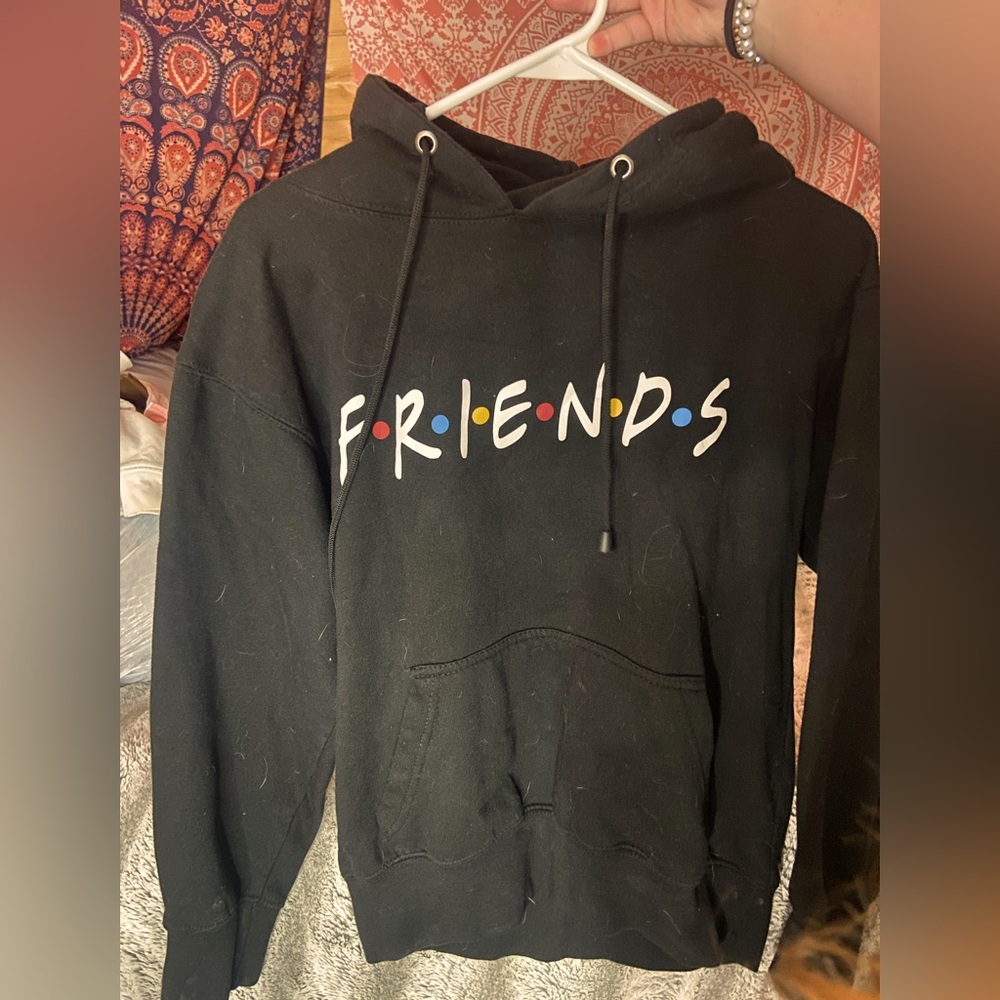 Friends Black Hoodie